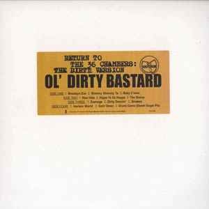 Return To The 36 Chambers: The Dirty Version cover